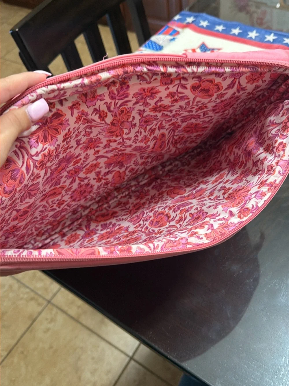 Vera Bradley Pink Laptop Sleeve